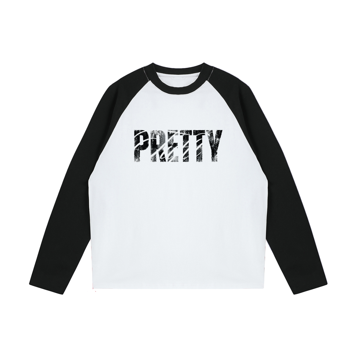 Color-Blocked Raglan Long-Sleeve T-Shirt