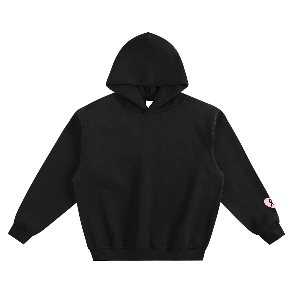 Breast Cancer Fleeced Boxy Hoodie