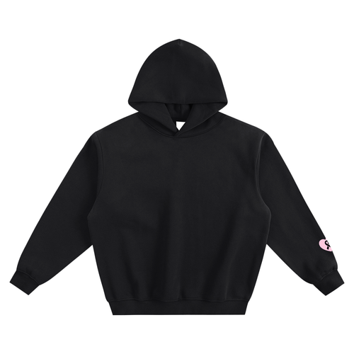 Breast Cancer Fleeced Boxy Hoodie