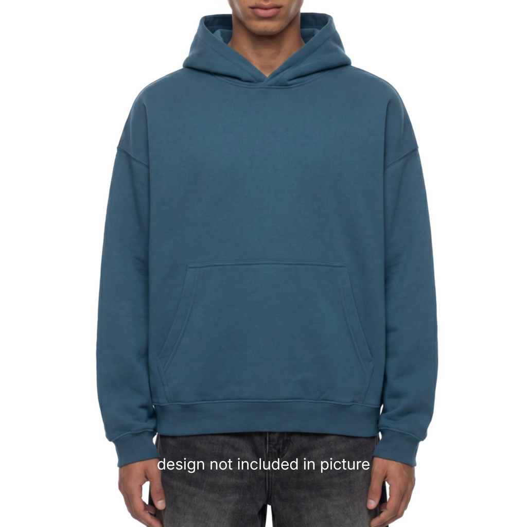 Breast Cancer Oversized Boxy Fit Fleece Hoodie
