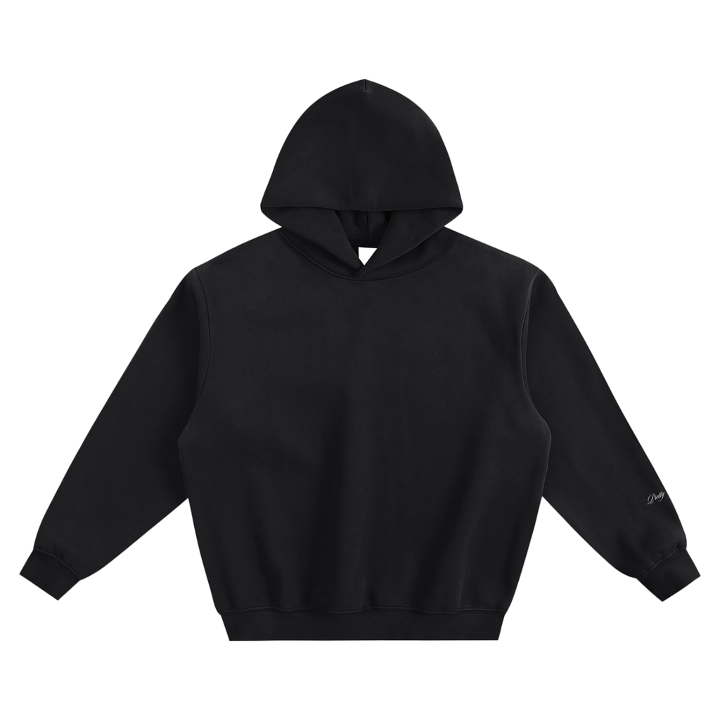 Leopard Fleeced Boxy Hoodie