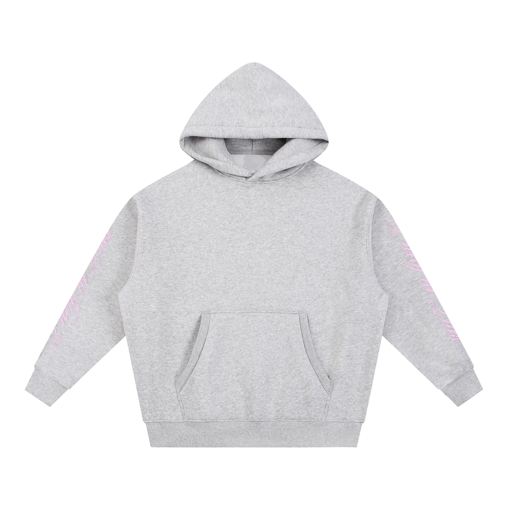 Breast Cancer Oversized Boxy Fit Fleece Hoodie