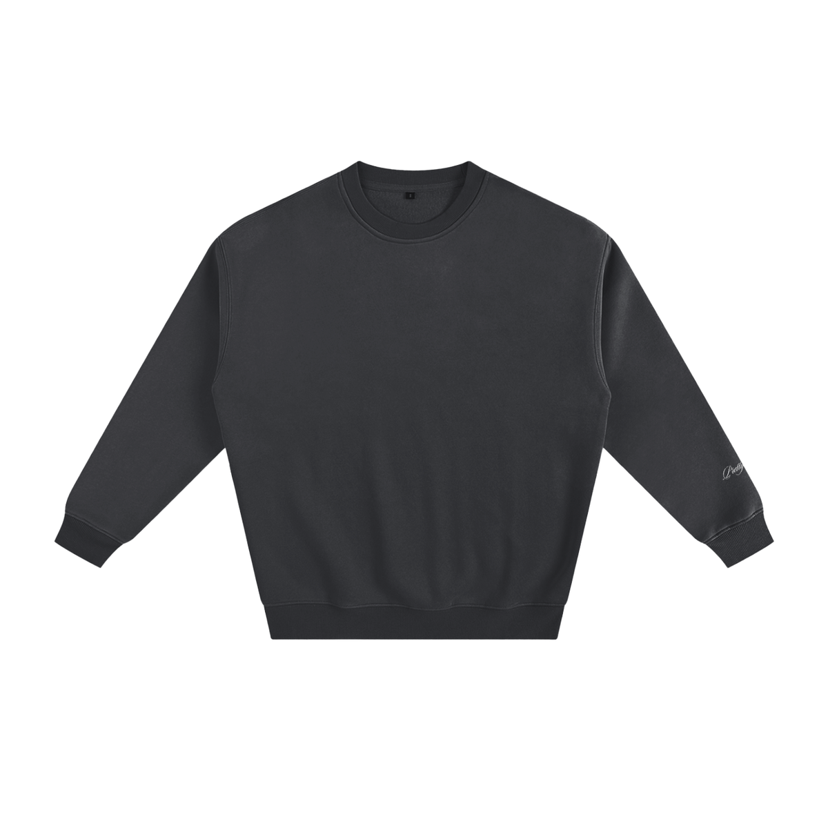 Leopard Print Fleeced Sweatshirt