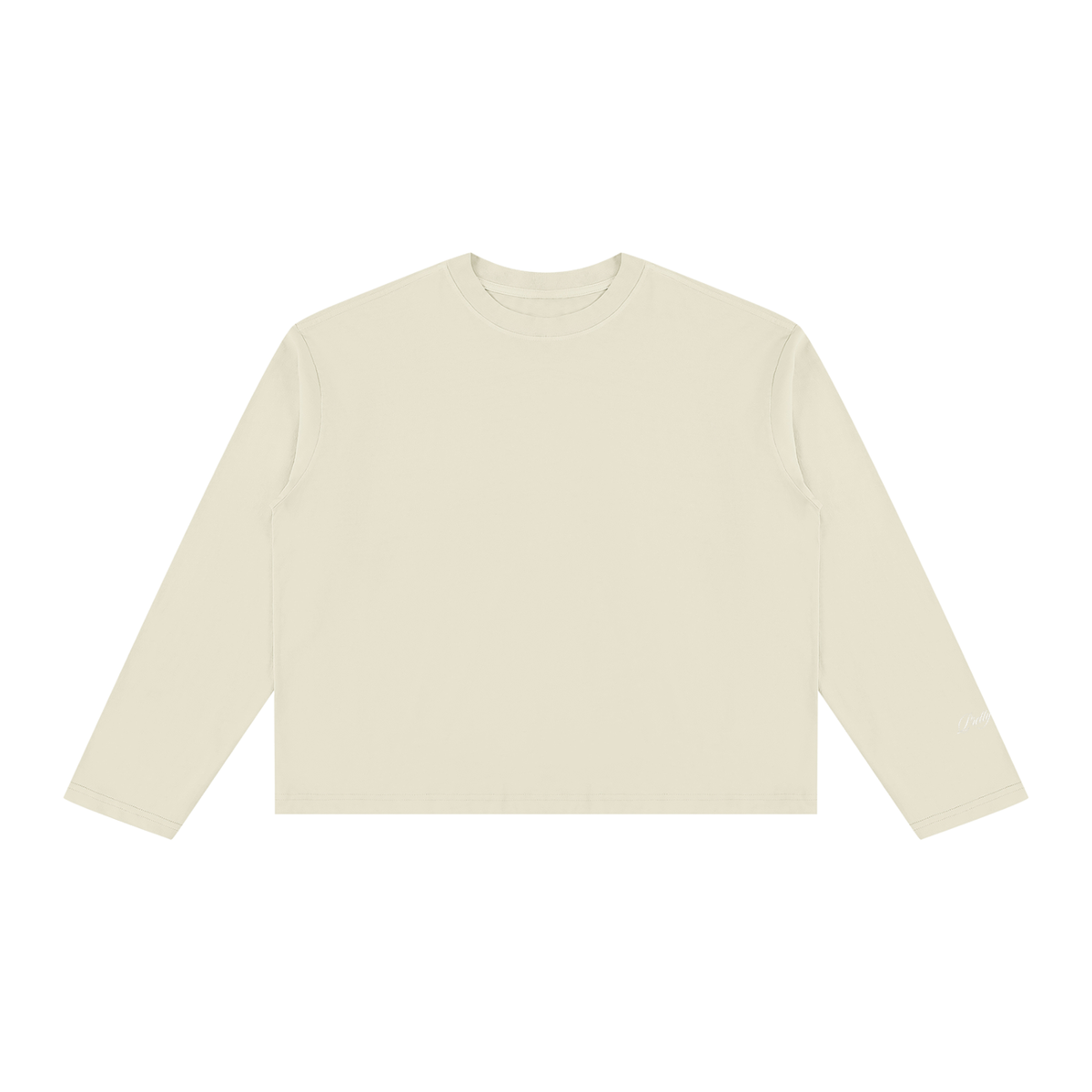 Unisex Vintage Wash Long Sleeve Boxy T-Shirt