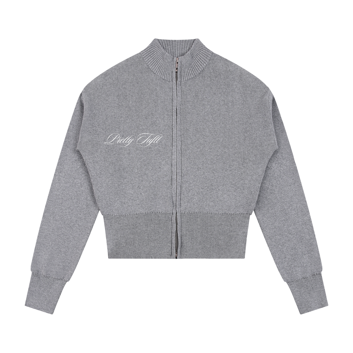 Women’s Mock Neck Zip Up Cardigan