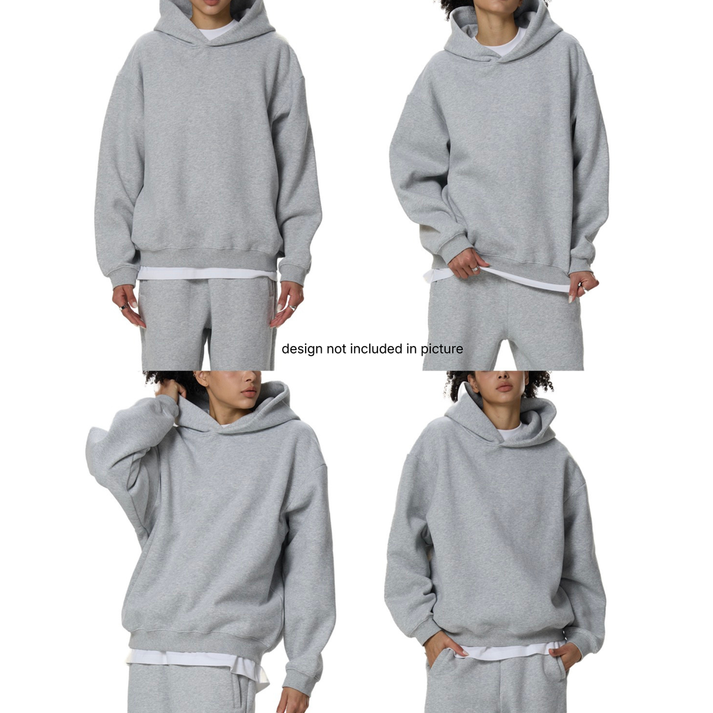 Breast Cancer Fleeced Boxy Hoodie