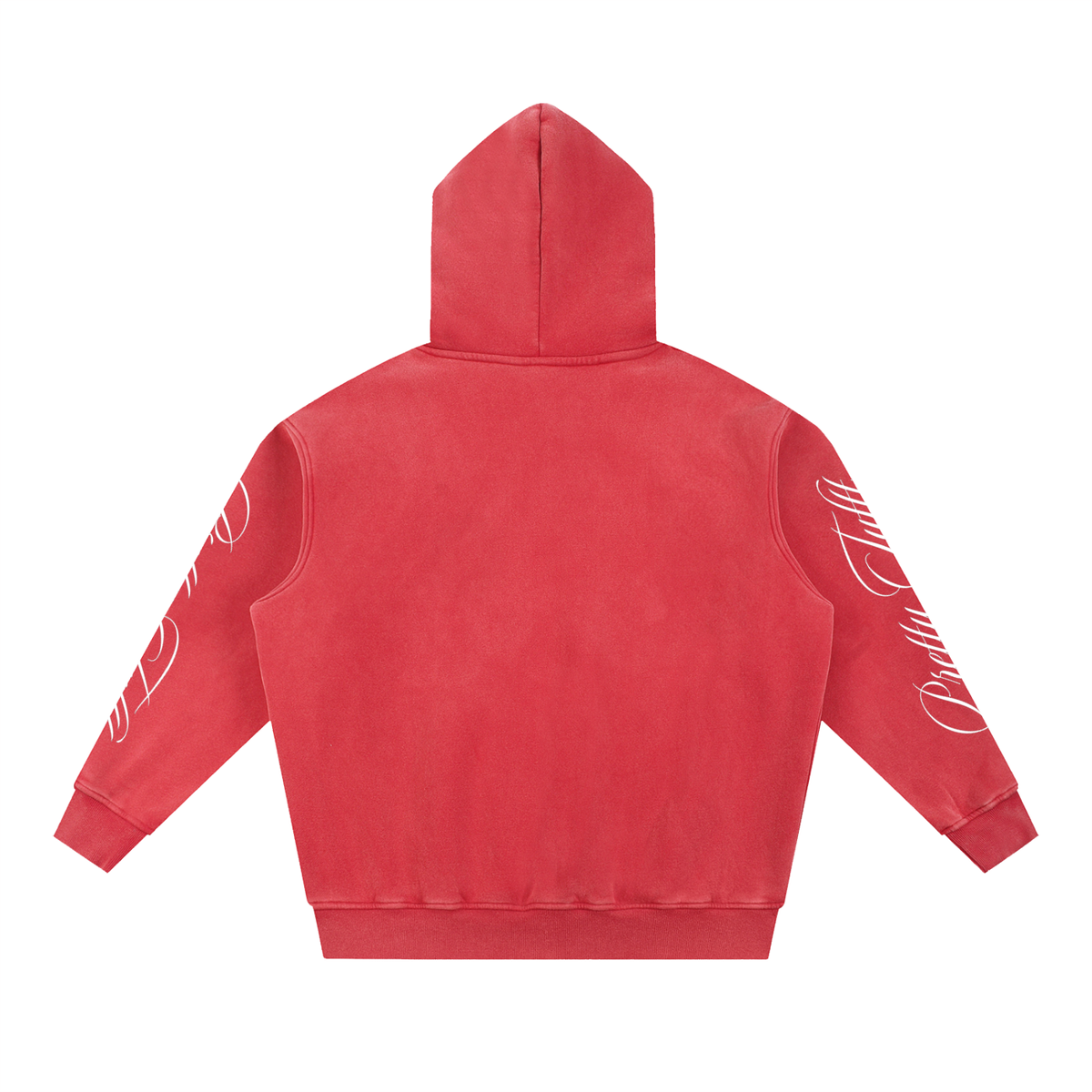 Pretty Tuftt Snow Wash Fleece Oversize Hoodie