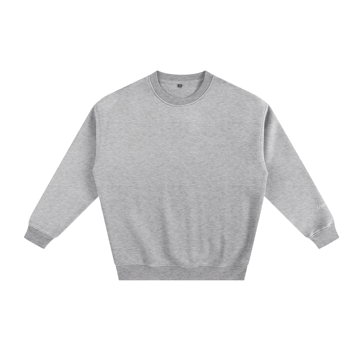 Leopard Print Fleeced Sweatshirt