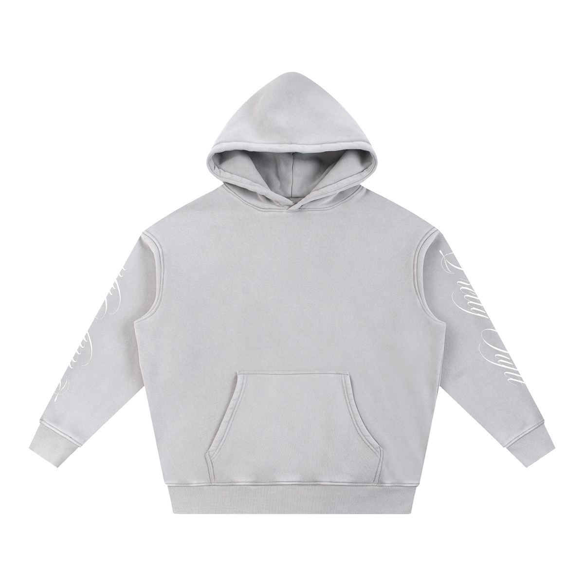 Pretty Tuftt Snow Wash Fleece Oversize Hoodie