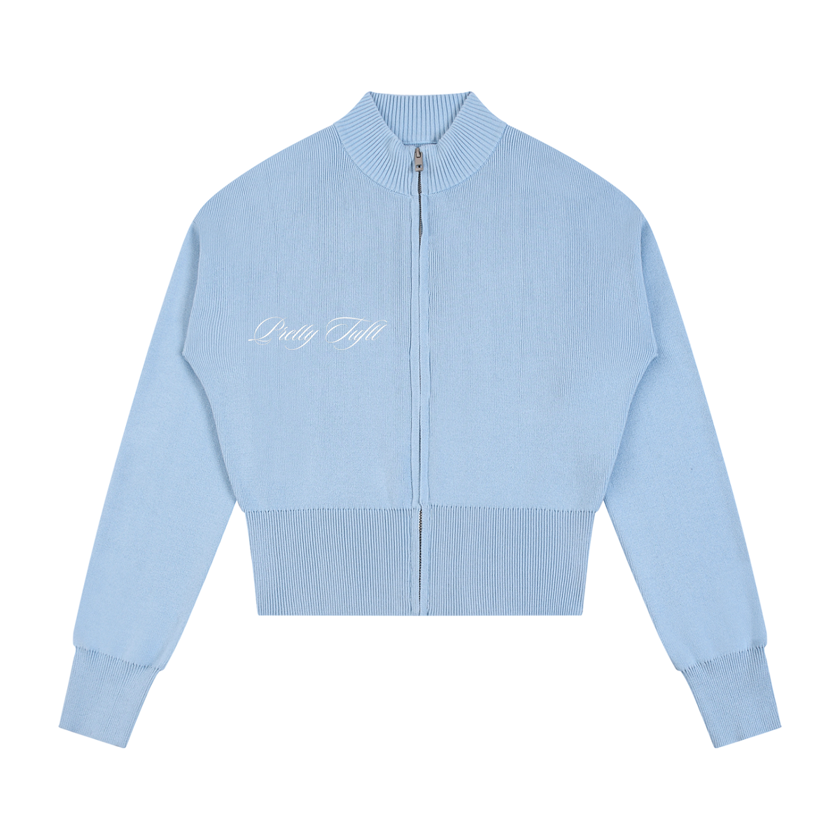 Women’s Mock Neck Zip Up Cardigan