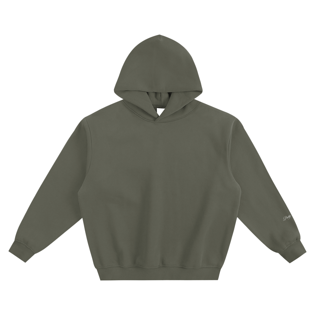 Leopard Fleeced Boxy Hoodie