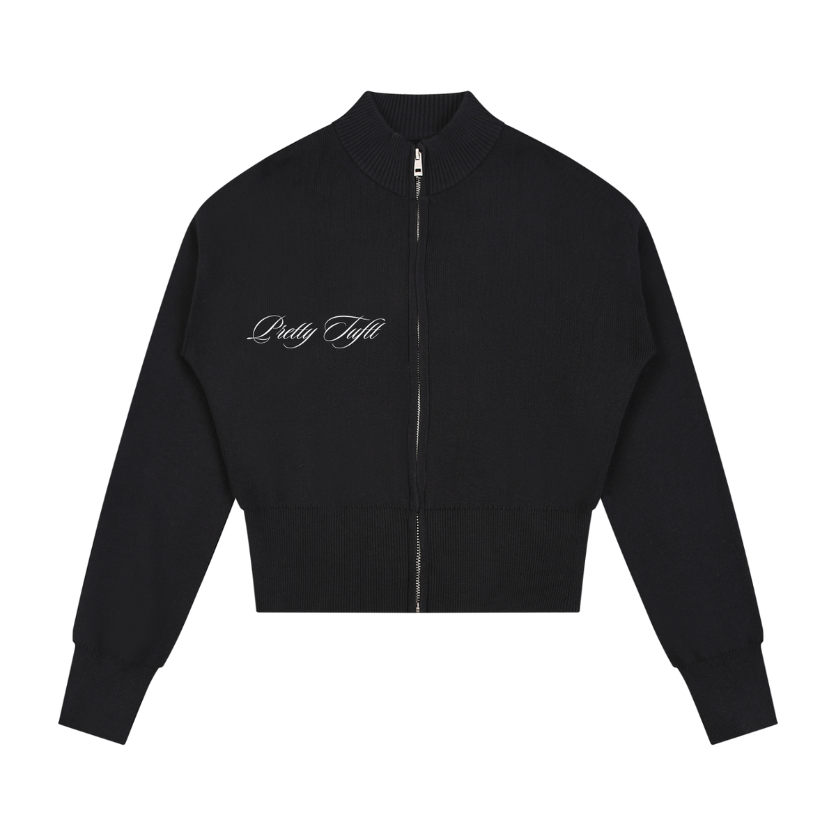 Women’s Mock Neck Zip Up Cardigan