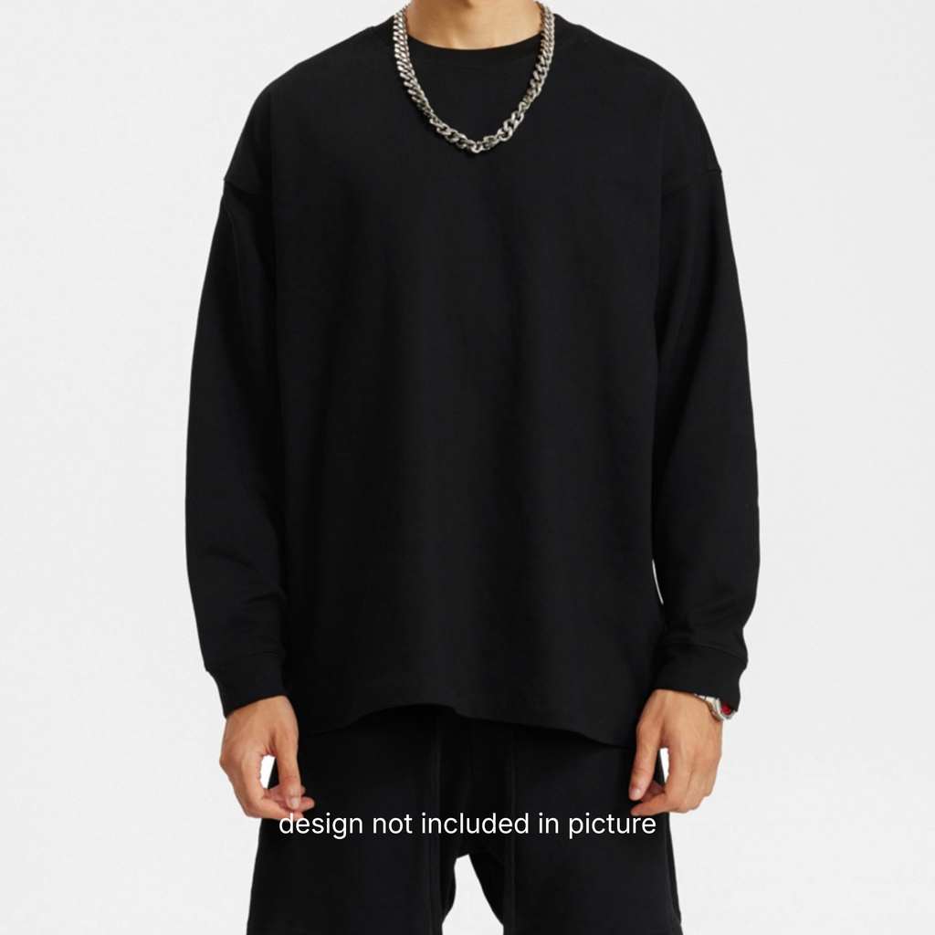 Breast Cancer Oversized Unisex Long Sleeve T-Shirt