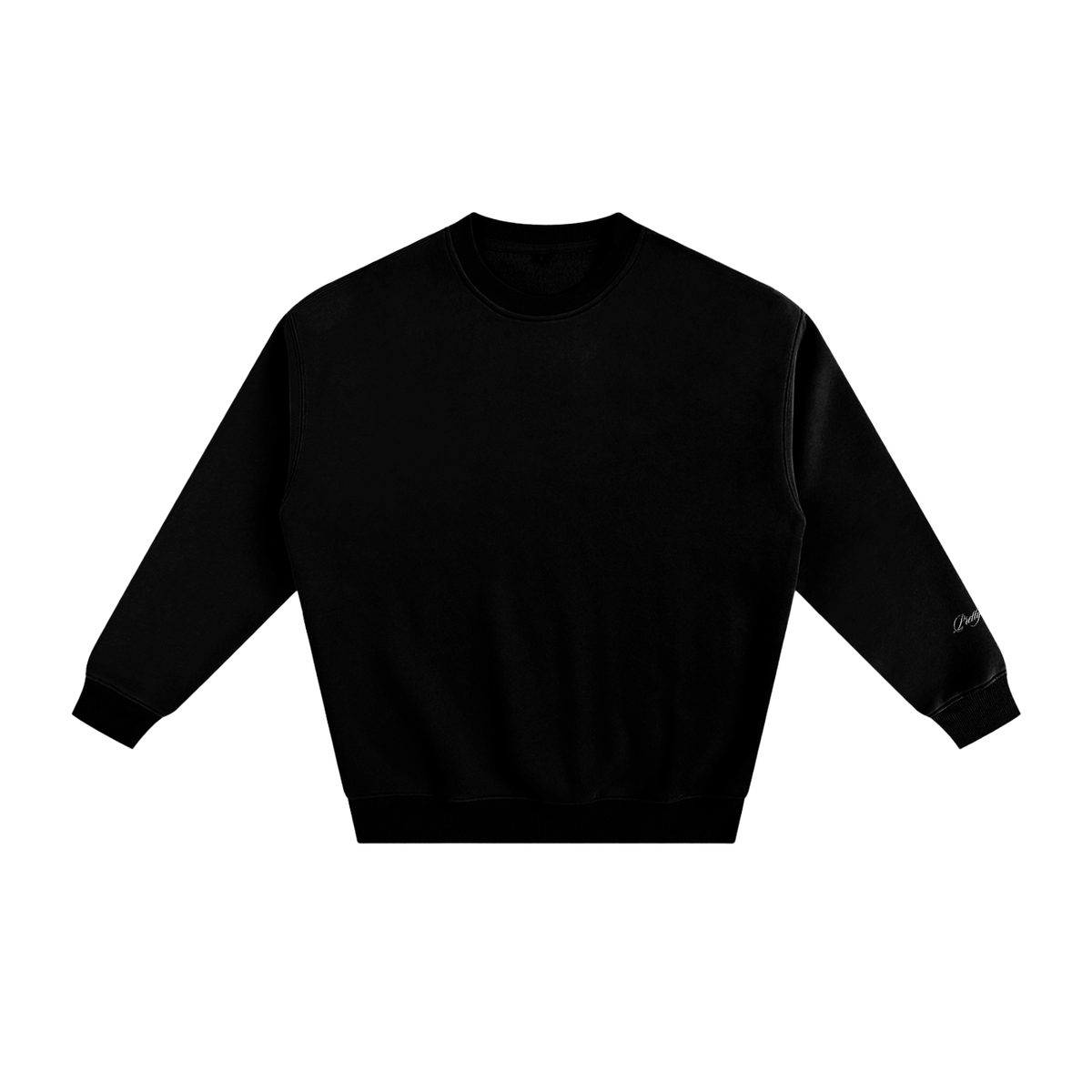 Leopard Print Fleeced Sweatshirt