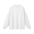 Breast Cancer Oversized Unisex Long Sleeve T-Shirt