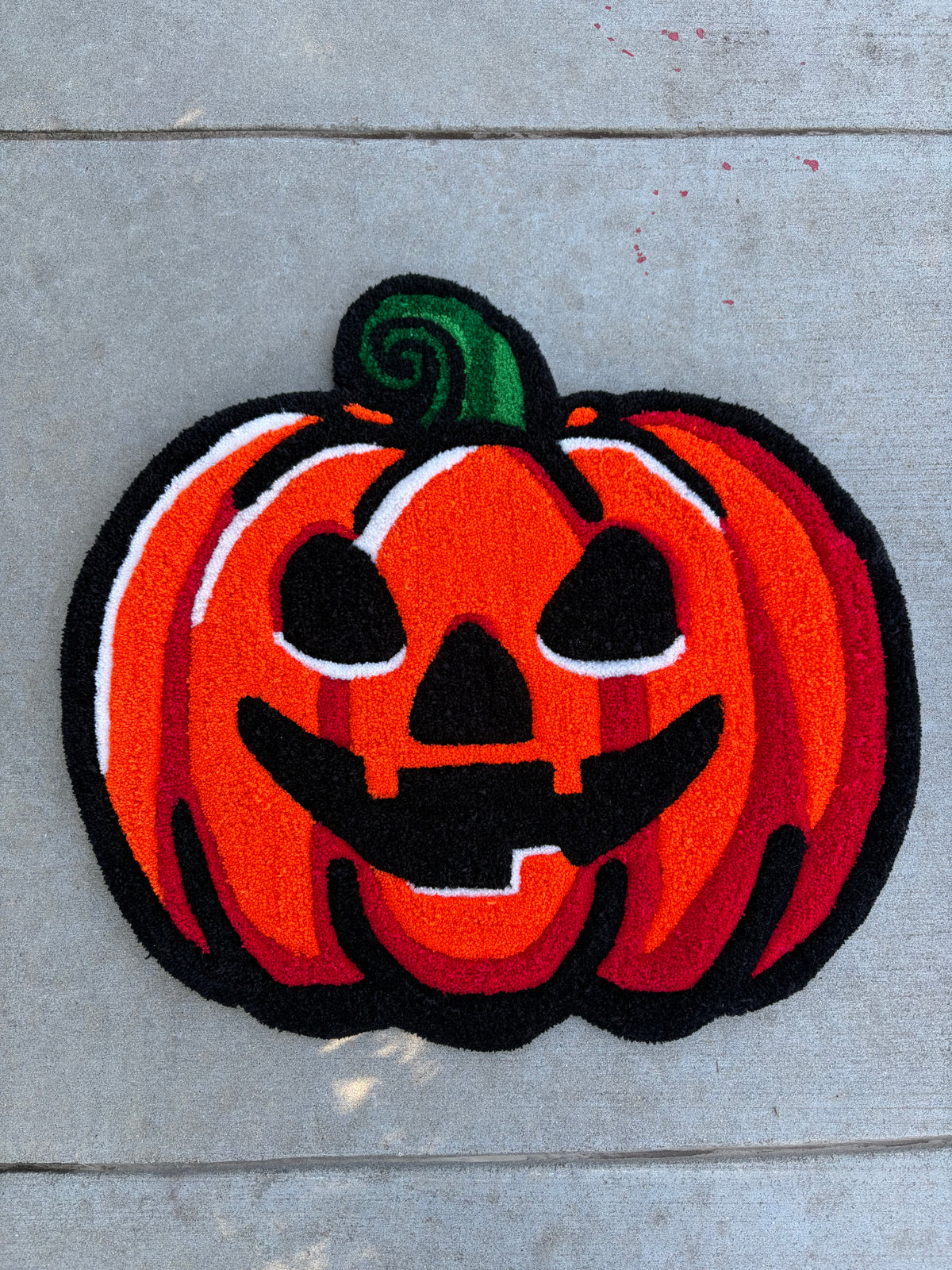 Pumpkin Rug