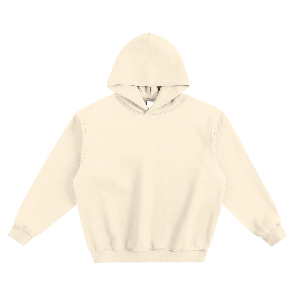 Leopard Fleeced Boxy Hoodie