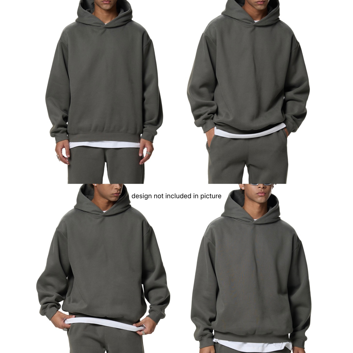 ‘PRETTY’ Fleeced Boxy Hoodie