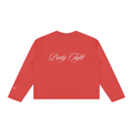 Unisex Vintage Wash Long Sleeve Boxy T-Shirt