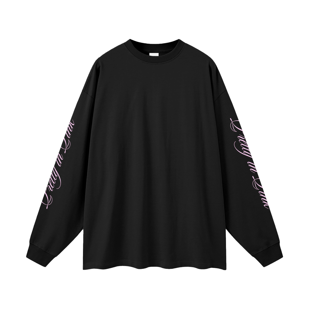 Breast Cancer Oversized Unisex Long Sleeve T-Shirt