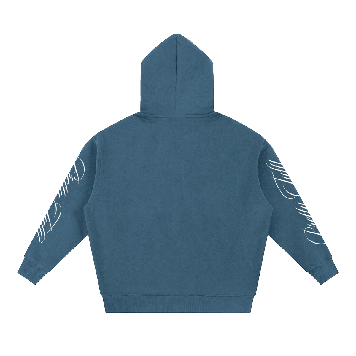 Pretty Tuftt Oversized Fleece Boxy Zip Up Hoodie
