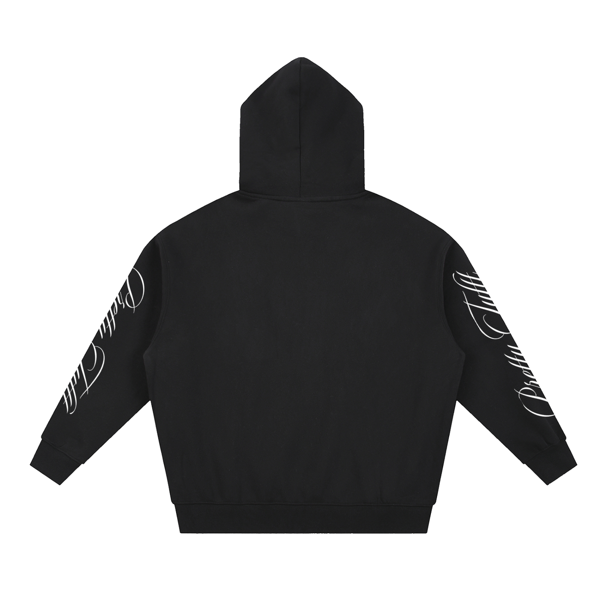 Pretty Tuftt Oversized Fleece Boxy Zip Up Hoodie