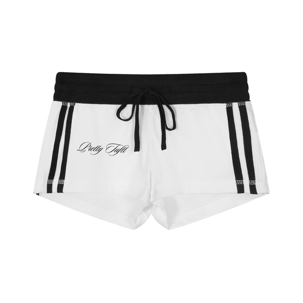 Women's Contrast Stripe Track Shorts