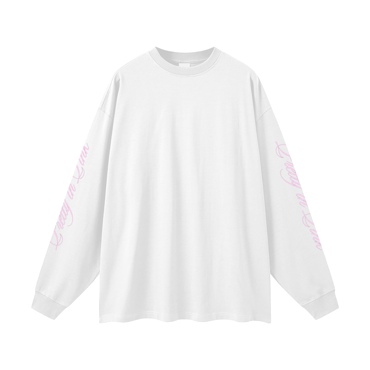 Breast Cancer Oversized Unisex Long Sleeve T-Shirt