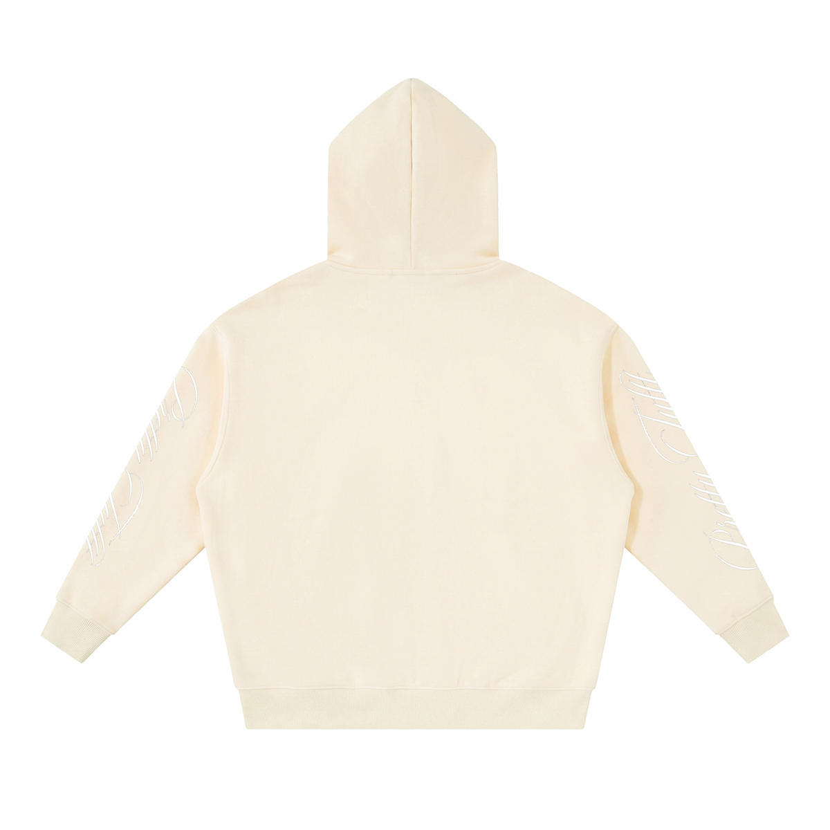 Pretty Tuftt Oversized Fleece Boxy Zip Up Hoodie
