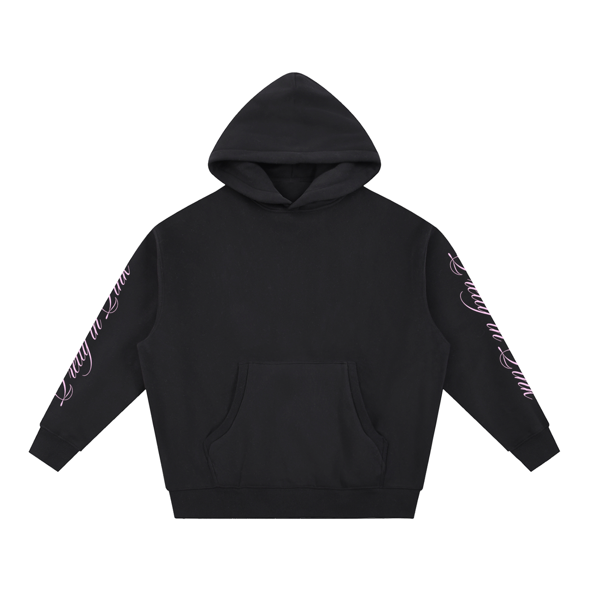 Breast Cancer Oversized Boxy Fit Fleece Hoodie