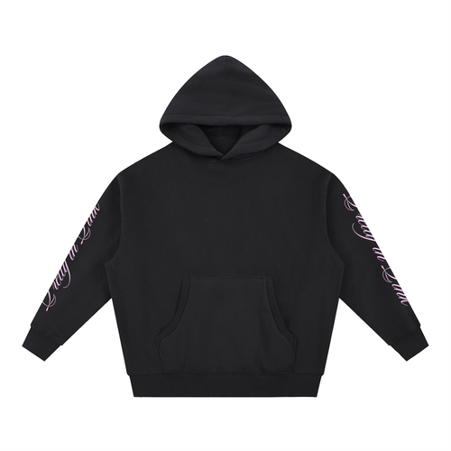 Breast Cancer Oversized Boxy Fit Fleece Hoodie
