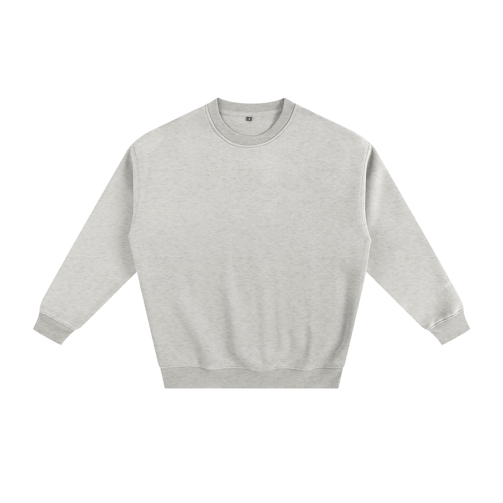 Leopard Print Fleeced Sweatshirt