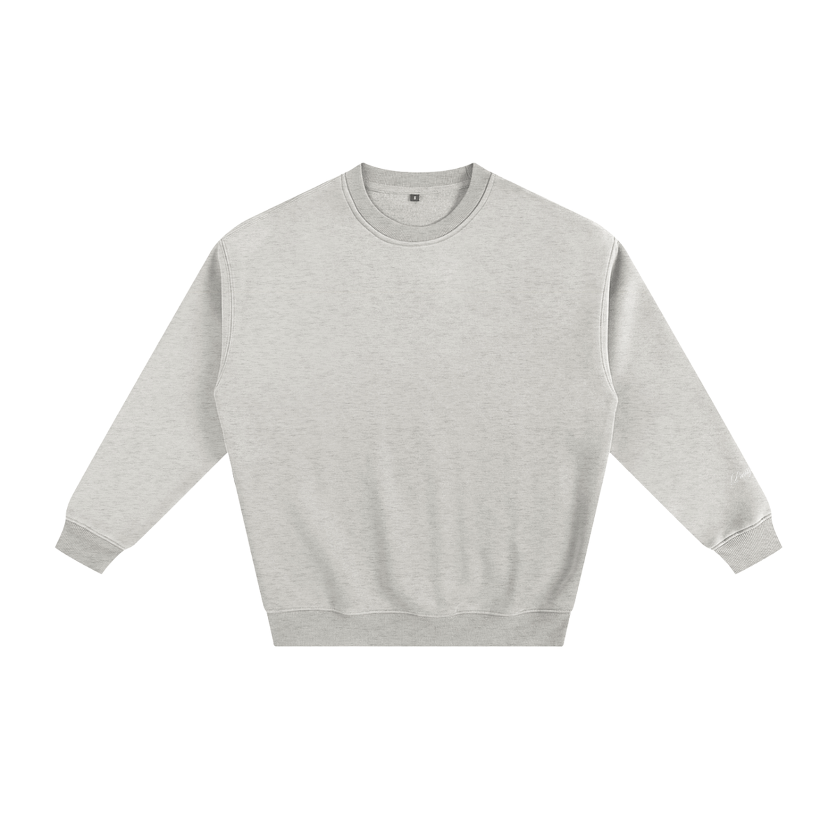 Leopard Print Fleeced Sweatshirt