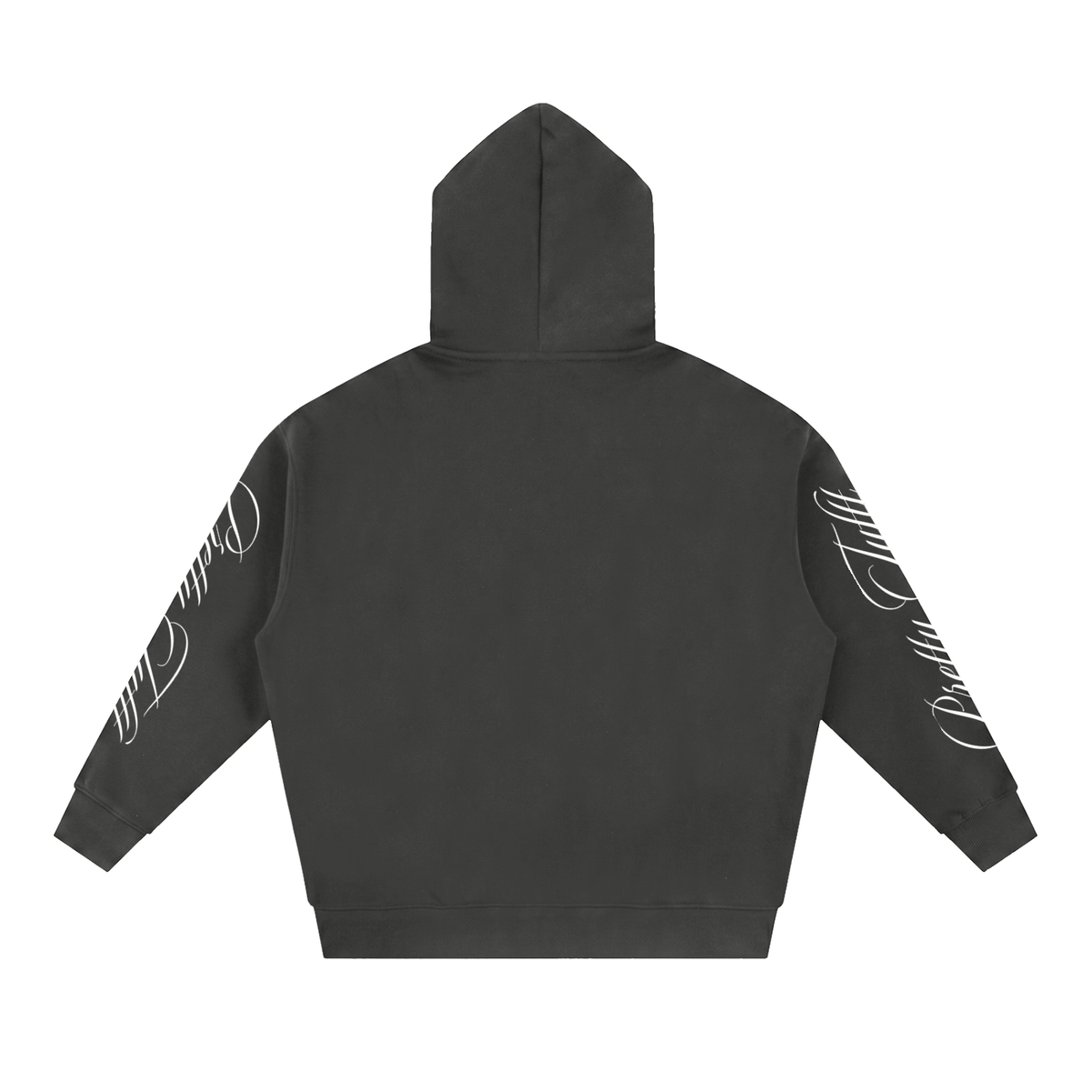 Pretty Tuftt Oversized Fleece Boxy Zip Up Hoodie