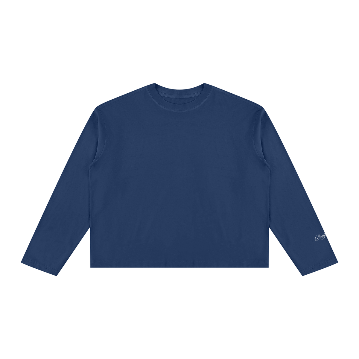 Unisex Vintage Wash Long Sleeve Boxy T-Shirt