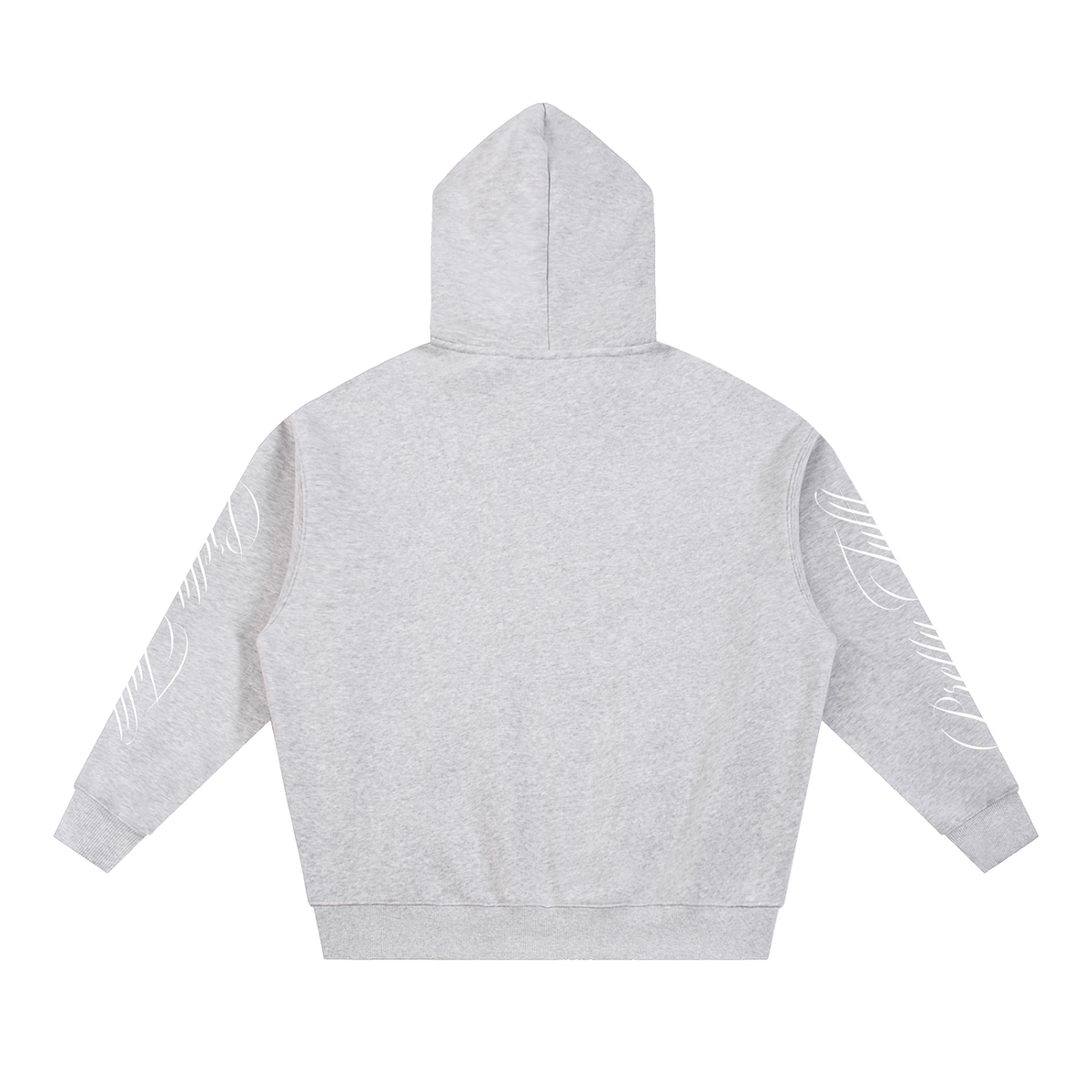 Pretty Tuftt Oversized Fleece Boxy Zip Up Hoodie