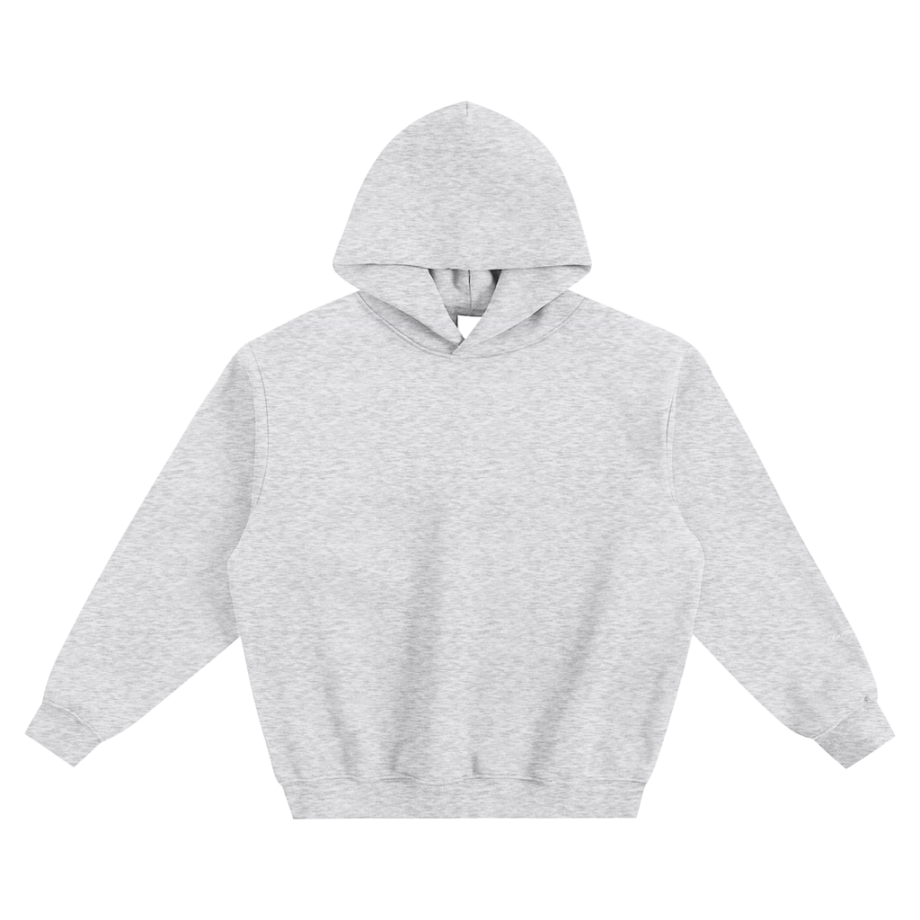 Leopard Fleeced Boxy Hoodie
