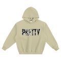 ‘PRETTY’ Fleeced Boxy Hoodie